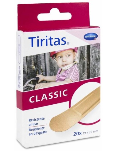 Hartmann Tiritas Clásicas 20Uds (19X72Mm)