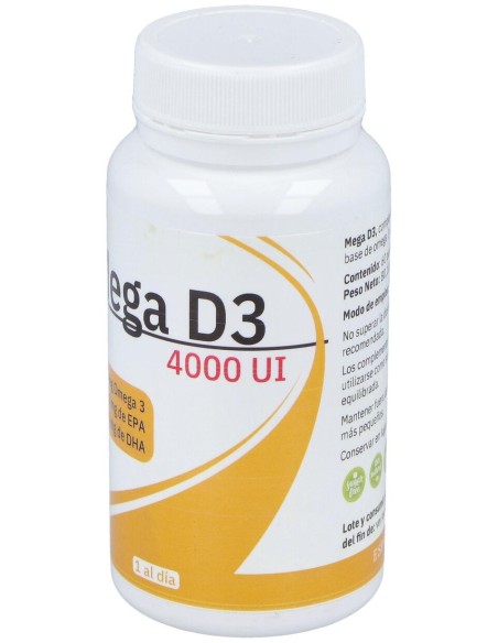 Mega D3 4000Ui 60Perlas