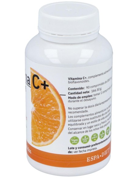 Espadiet Vitamina C+ Bioflavonoides 90Comp