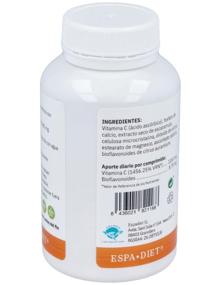 Espadiet Vitamina C+ Bioflavonoides 90Comp