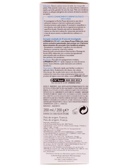 La Roche-Posay Lipikar Baume Ap+ M, 200 Ml