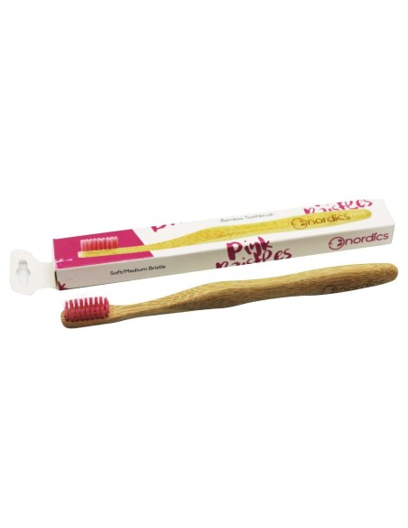 Nordics Cepillo De Dientes De Bambú 100% Biodegradable