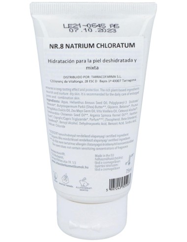 Schussler Natur Nº8 Natrium Chloratum Crema 75Ml.