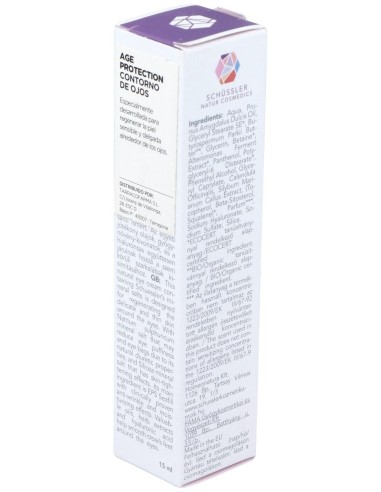 Schussler Age Protection Crema Contorno Ojos 15Ml.