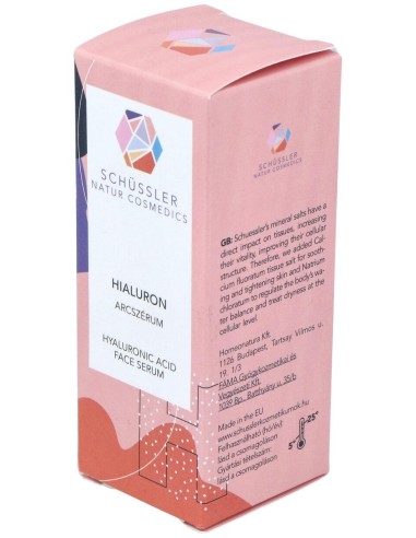 Schüssler Natur Serum Facial Acido Hialuronico 30Ml