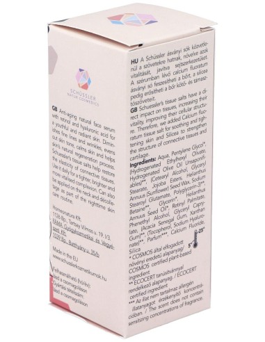 Schussler Natur Serum Facial Retinol 1% 30Ml.