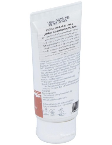 Schussler Natur Nº10+Nº4 Crema 75Ml