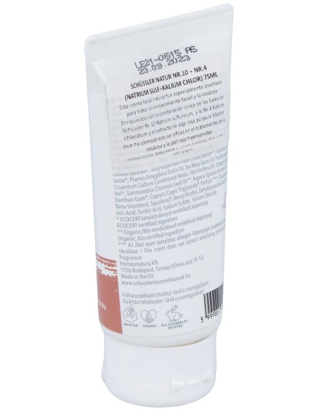 Schussler Natur Nº10+Nº4 Crema 75Ml