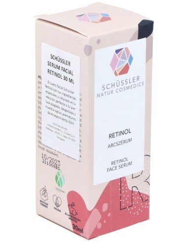 Schussler Natur Serum Facial Retinol 1% 30Ml.
