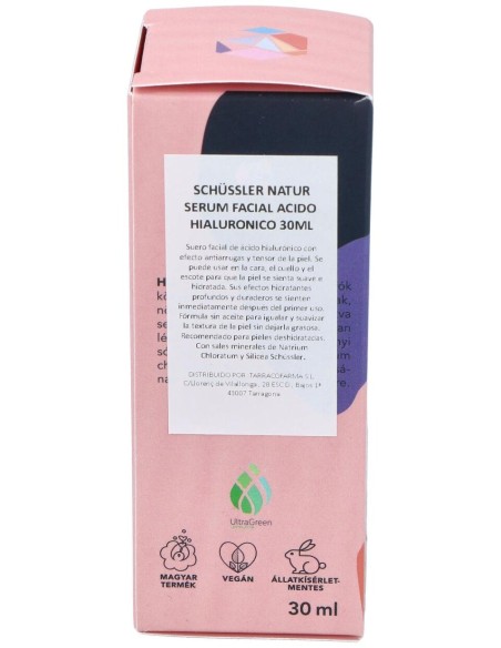 Schüssler Natur Serum Facial Acido Hialuronico 30Ml