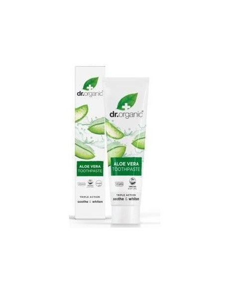 Pasta De Dientes Aloe Vera Organico 100Ml.