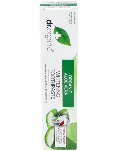 Pasta De Dientes Aloe Vera Organico 100Ml.