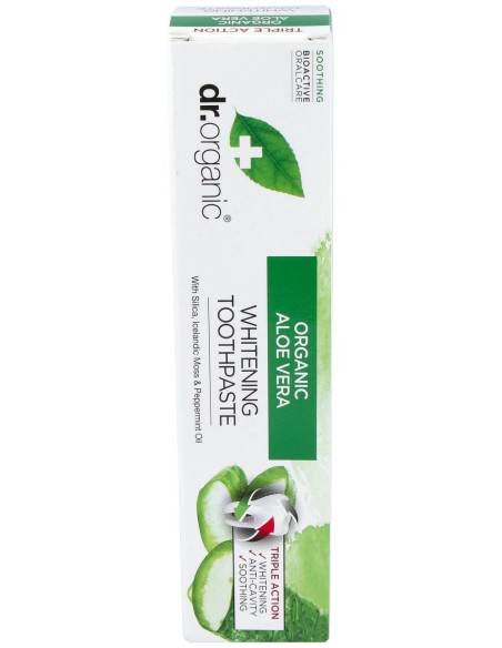 Pasta De Dientes Aloe Vera Organico 100Ml.