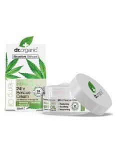 Dr.Organic Crema Rescate 24H Aceite De Cáñamo 50Ml