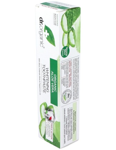 Pasta De Dientes Aloe Vera Organico 100Ml.