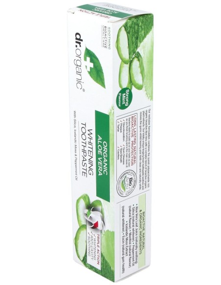 Pasta De Dientes Aloe Vera Organico 100Ml.