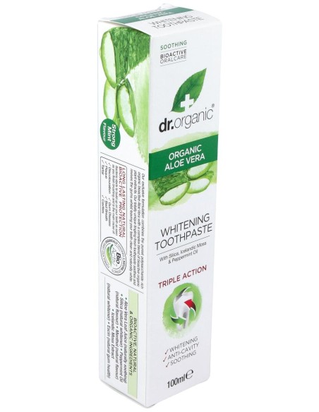 Pasta De Dientes Aloe Vera Organico 100Ml.