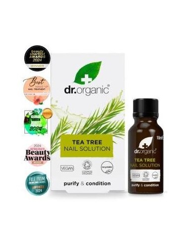 Solucion Para Uñas Arbol Del Te Organico 10Ml.