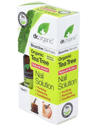 Solucion Para Uñas Arbol Del Te Organico 10Ml.