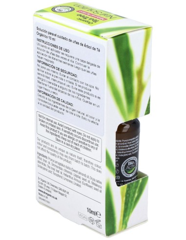 Solucion Para Uñas Arbol Del Te Organico 10Ml.