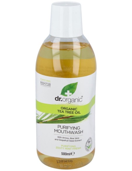 Enjuague Bucal Arbol Del Te Organico 500Ml.