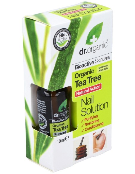 Solucion Para Uñas Arbol Del Te Organico 10Ml.