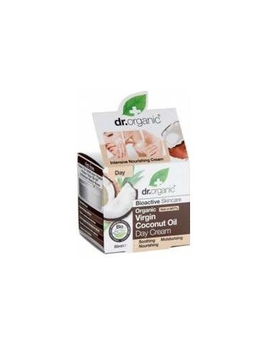 Crema De Dia Aceite Coco Organico 50Ml.