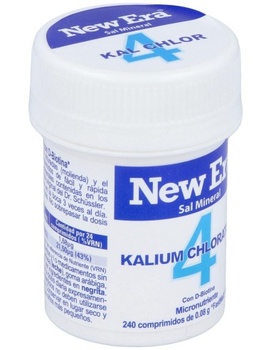 New Era Schüssler Nr.4 Kalium Chloratum 240Comp