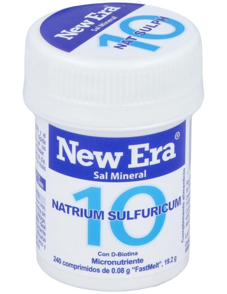 New Era Schüssler Nr.10 Natrium Sulfuricum 240Comp