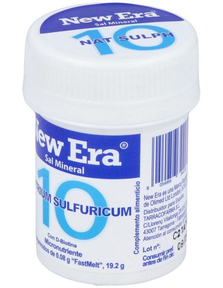 New Era Schüssler Nr.10 Natrium Sulfuricum 240Comp