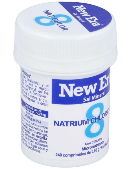 New Era Schüssler Nr.8 Natrium Chloratum 240Comp
