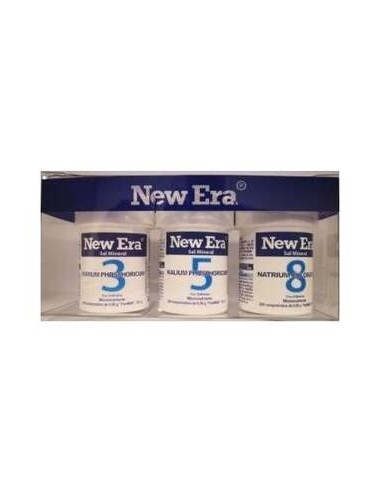 Schüssler Pack Vitalidad Sales Nro3 + Nro5 + Nro8