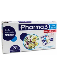 Bie3 Pharma 3 Diet Y Detox Infusion 25Sbrs.