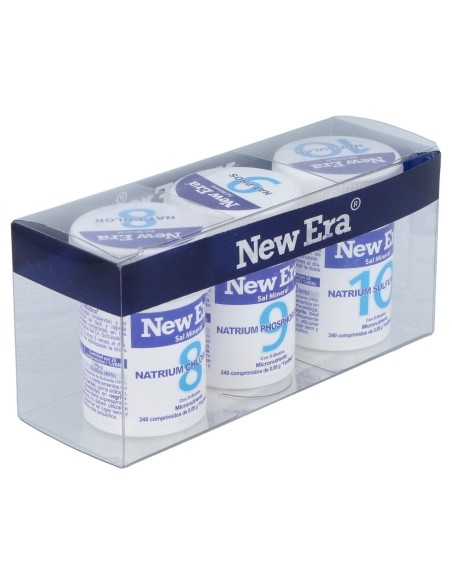 Schussler Trio Metabolismo Sales 8+9+10