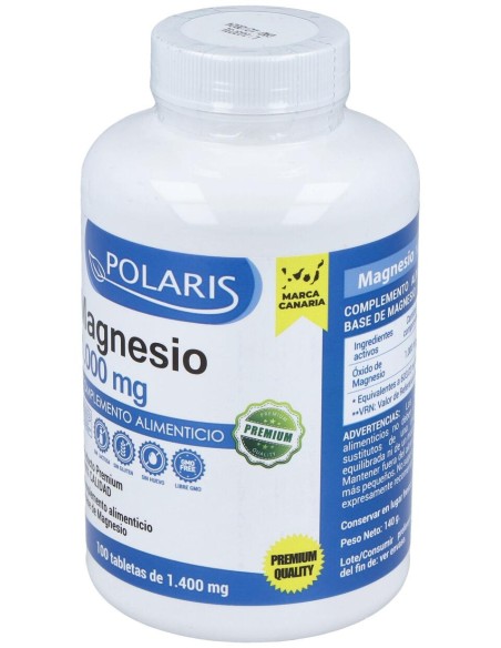 Polaris Magnesio 1000 Mg 100Tabs