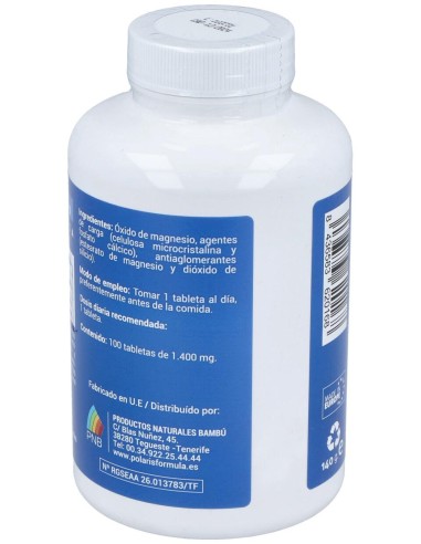 Polaris Magnesio 1000 Mg 100Tabs