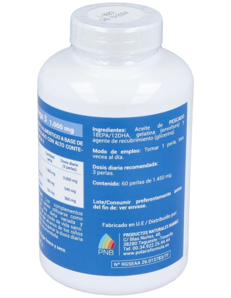 Polaris Omega 3 1000Mg 150 Perlas