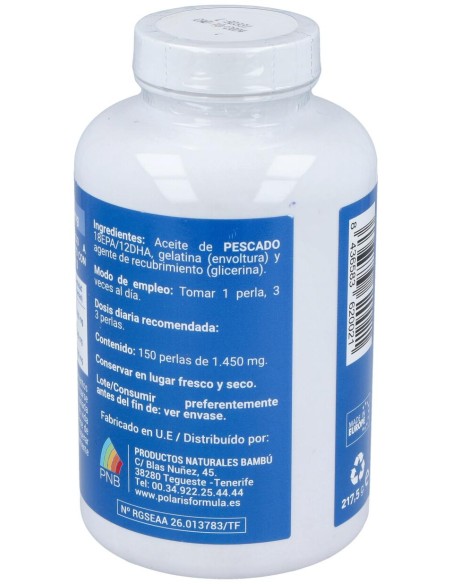 Polaris Omega 3 1000Mg 150 Perlas
