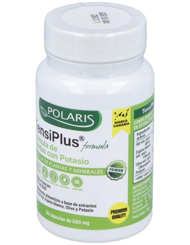 Tensiplus (Ajo+Espino Blanco) 500Mg. 30Cap