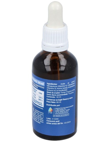 Polaris Vitamina D3-K2 Gotas 50Ml
