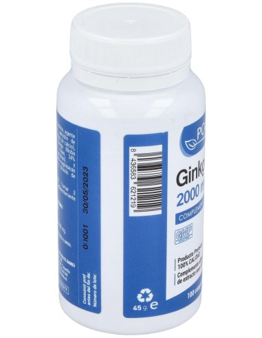 Polaris Ginkgo Biloba 2000Mg 100Comp