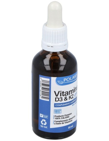 Polaris Vitamina D3-K2 Gotas 50Ml