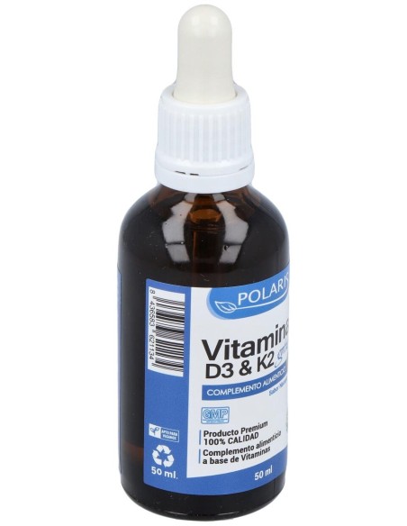 Polaris Vitamina D3-K2 Gotas 50Ml