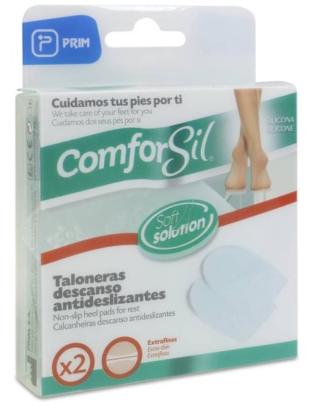 Comforsil Taloneras De Silicona Para Descanso Talla L, 1 Par