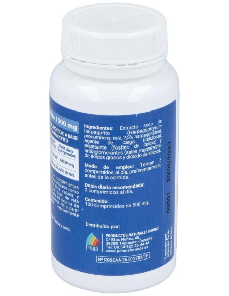 Polaris Harpagofito 1500Mg 100Comp
