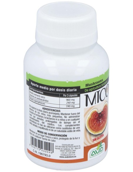 Micotherapy Reishi 90Cap.