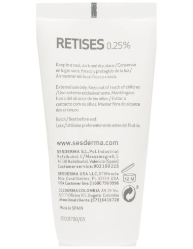 Sesderma Retises 0.25 Gel Antienvejecimiento 30Ml
