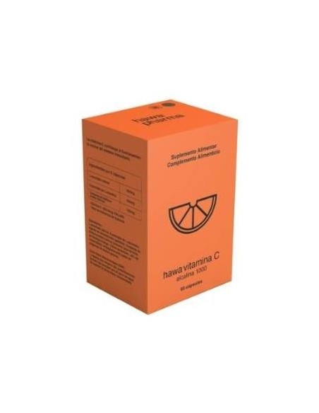 Hawa Vitamina C Alcalina 1000 60Cap.
