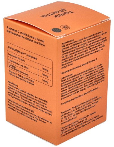 Hawa Vitamina C Alcalina 1000 60Cap.