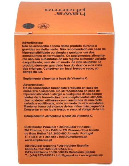 Hawa Vitamina C Alcalina 1000 60Cap.